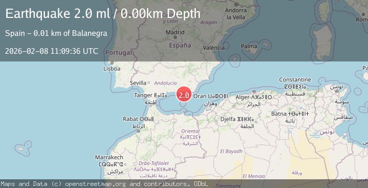 Map of STRAIT OF GIBRALTAR