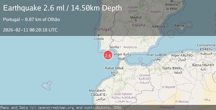 Map of STRAIT OF GIBRALTAR