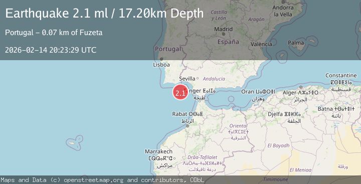 Map of STRAIT OF GIBRALTAR