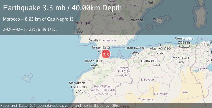 Map of STRAIT OF GIBRALTAR