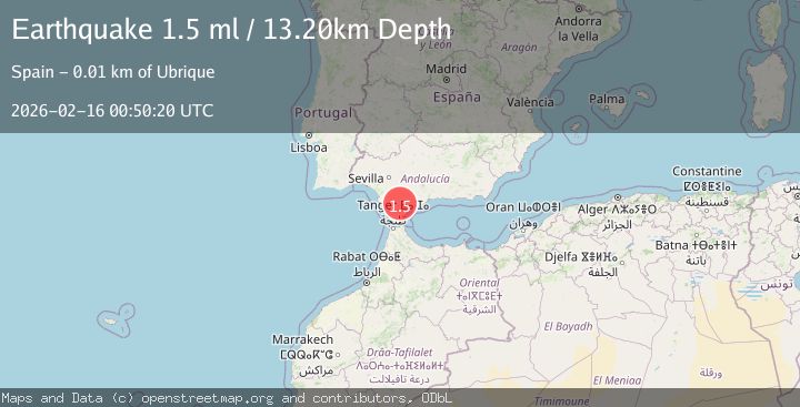 Map of STRAIT OF GIBRALTAR