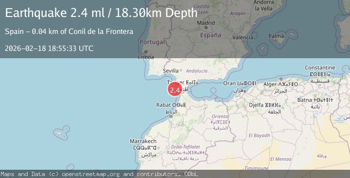 Map of STRAIT OF GIBRALTAR