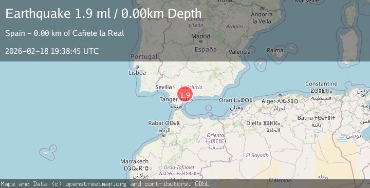 Map of STRAIT OF GIBRALTAR