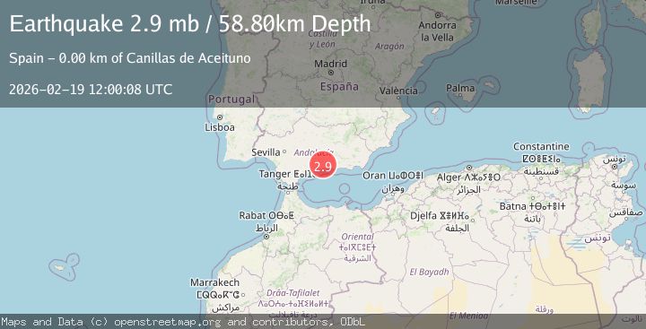 Map of STRAIT OF GIBRALTAR