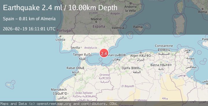 Map of STRAIT OF GIBRALTAR