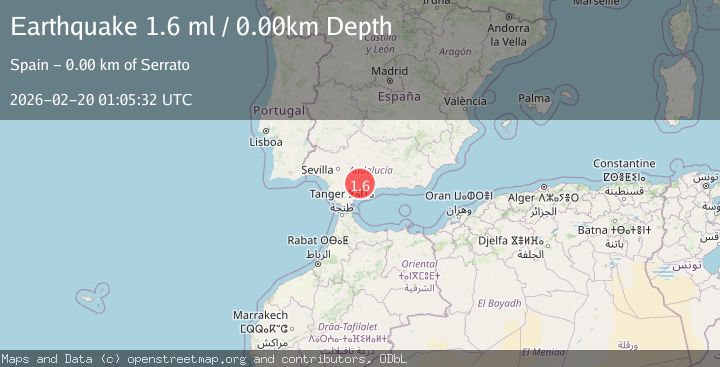 Map of STRAIT OF GIBRALTAR