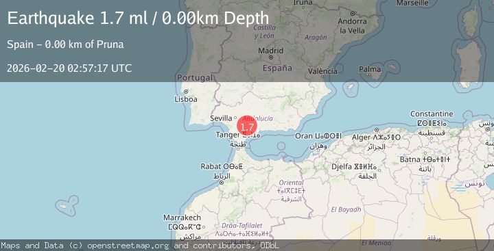 Map of STRAIT OF GIBRALTAR