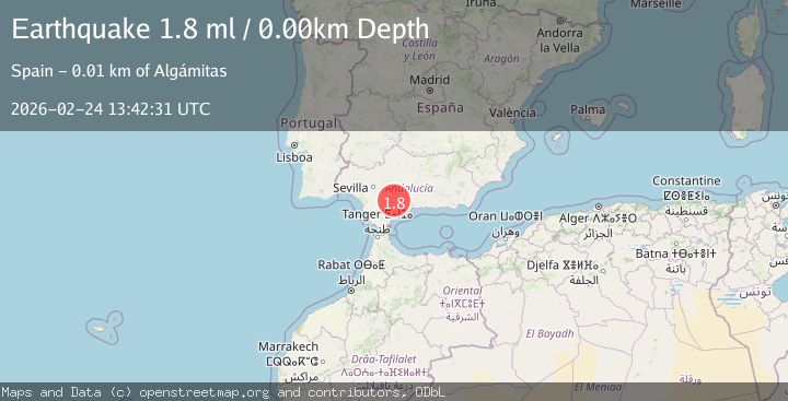 Map of STRAIT OF GIBRALTAR