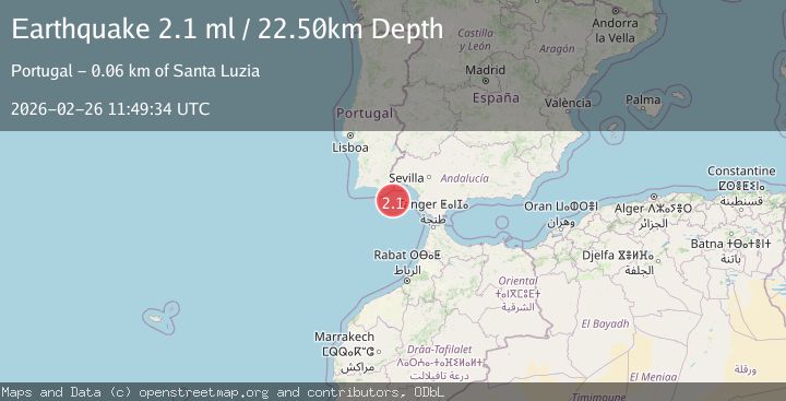 Map of STRAIT OF GIBRALTAR