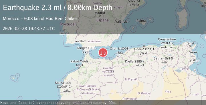 Map of STRAIT OF GIBRALTAR
