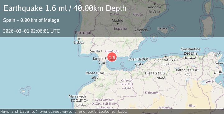 Map of STRAIT OF GIBRALTAR
