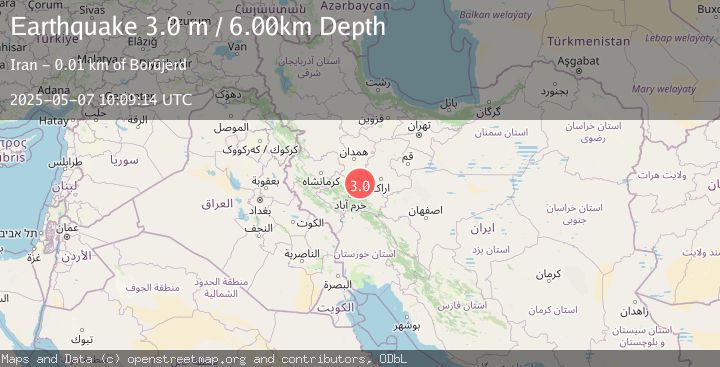 Map of WESTERN IRAN