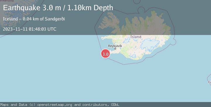 Map of ICELAND REGION