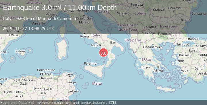 Map of SOUTHERN ITALY