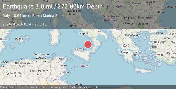 Map of SOUTHERN ITALY