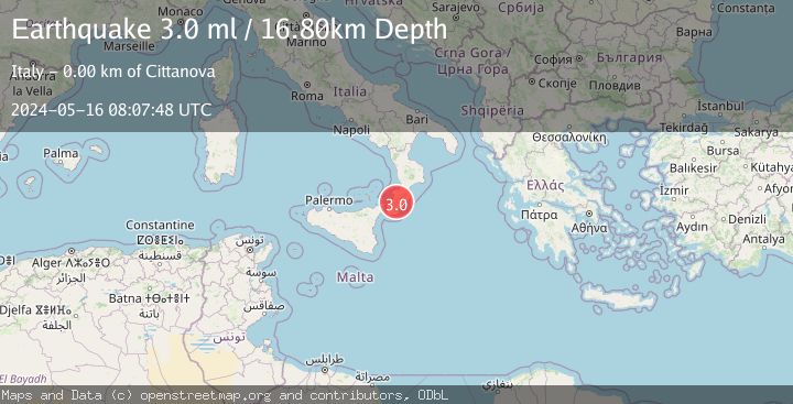 Map of SOUTHERN ITALY