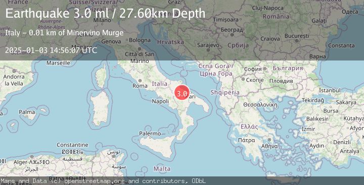 Map of SOUTHERN ITALY