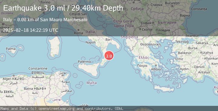 Map of SOUTHERN ITALY