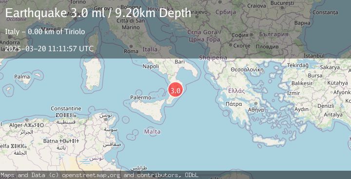Map of SOUTHERN ITALY