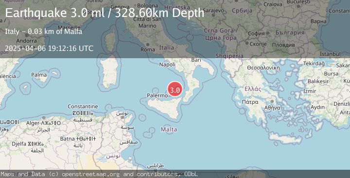Map of SICILY, ITALY