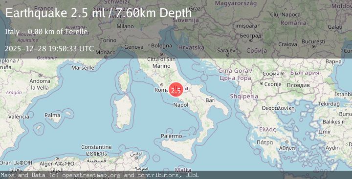 Map of SOUTHERN ITALY