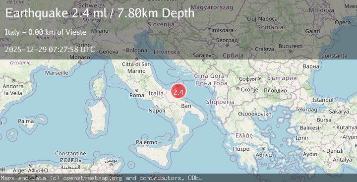 Map of SOUTHERN ITALY