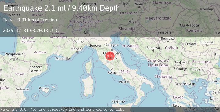 Map of CENTRAL ITALY