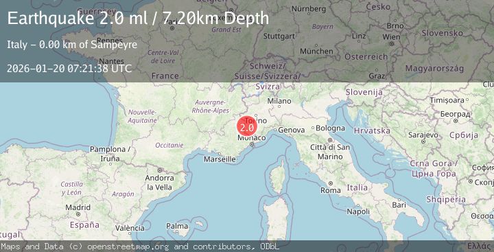 Map of NORTHERN ITALY