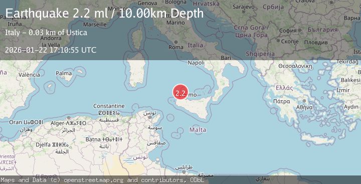 Map of SICILY, ITALY