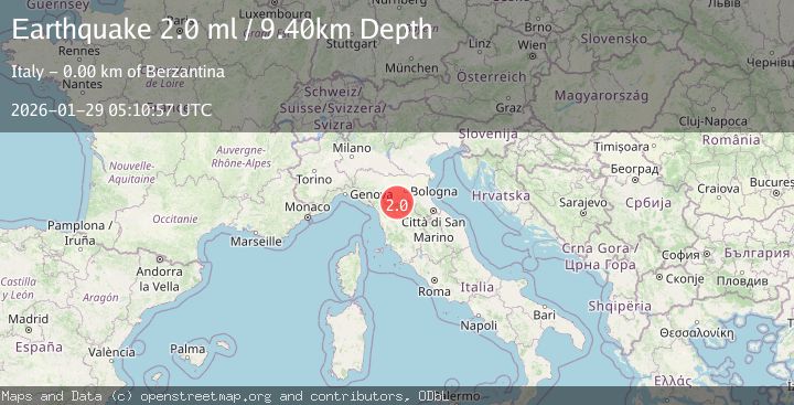 Map of NORTHERN ITALY