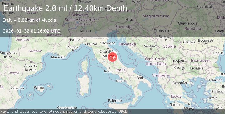 Map of CENTRAL ITALY