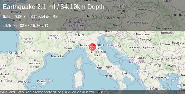 Map of NORTHERN ITALY