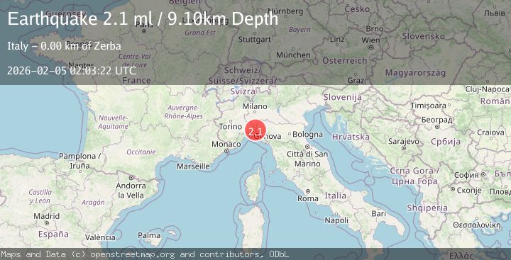 Map of NORTHERN ITALY