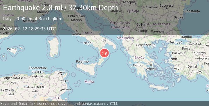 Map of SOUTHERN ITALY