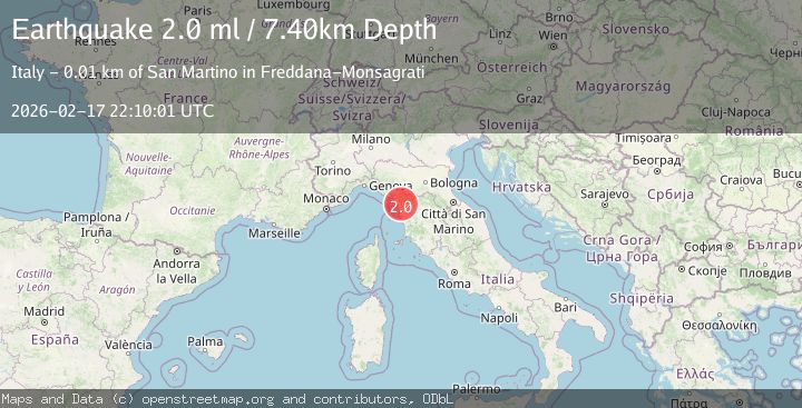 Map of CENTRAL ITALY