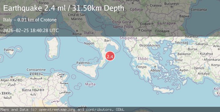 Map of SOUTHERN ITALY