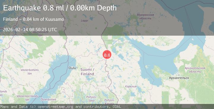 Map of FINLAND-RUSSIA BORDER REGION