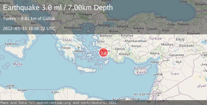 Map of WESTERN TURKEY