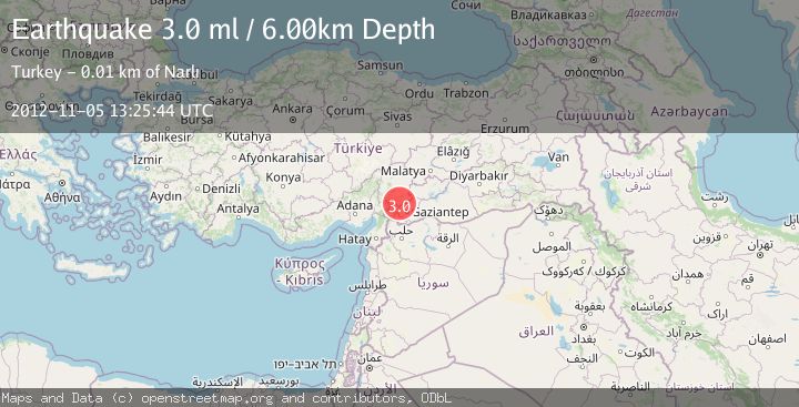 Map of CENTRAL TURKEY