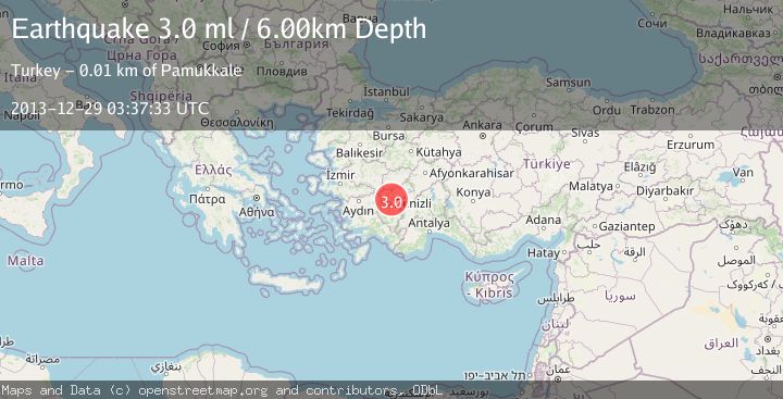Map of WESTERN TURKEY