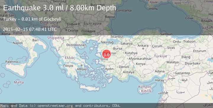 Map of WESTERN TURKEY