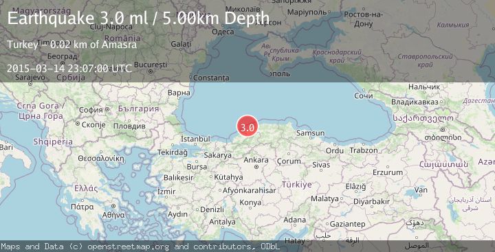 Map of CENTRAL TURKEY