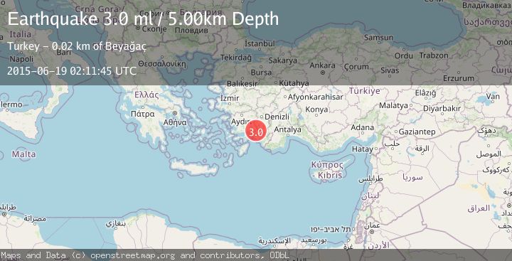 Map of WESTERN TURKEY