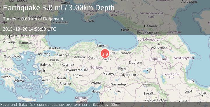 Map of CENTRAL TURKEY