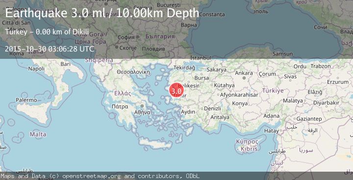 Map of NEAR THE COAST OF WESTERN TURKEY