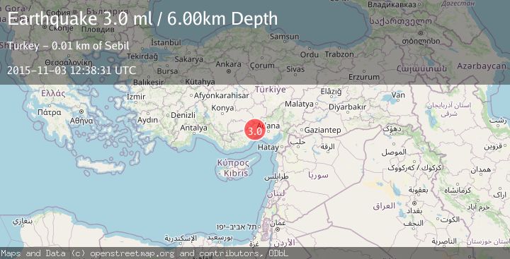 Map of CENTRAL TURKEY