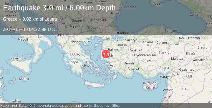 Map of NEAR THE COAST OF WESTERN TURKEY