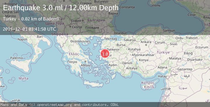 Map of NEAR THE COAST OF WESTERN TURKEY