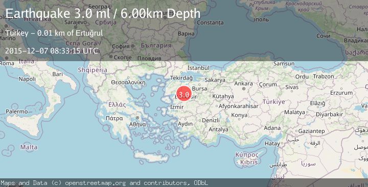 Map of WESTERN TURKEY