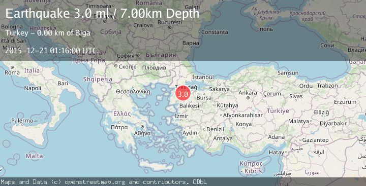 Map of WESTERN TURKEY